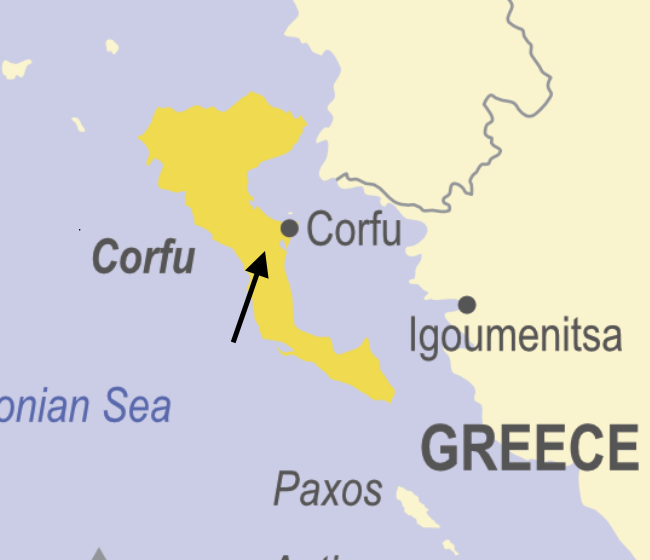 Mapa lokality Villa Radan